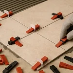 مراحل کاشی کاری با همتراز