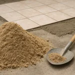 بهترین ماسه برای کاشی کاری