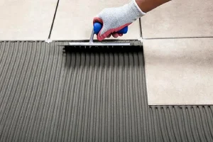 نصب سرامیک کف با چسب