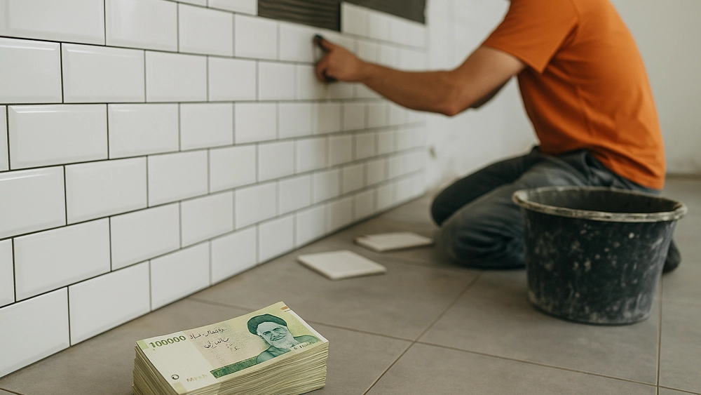 درآمد شغل کاشی کاری