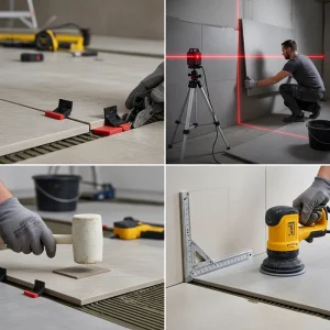 ابزارآلات مدرن کاشی کاری