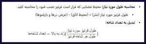 محاسبه قرنیز